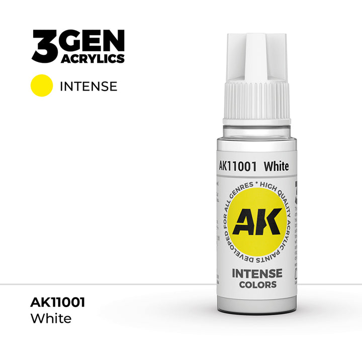 AK - White (18ml) - 3Gen Acrylics