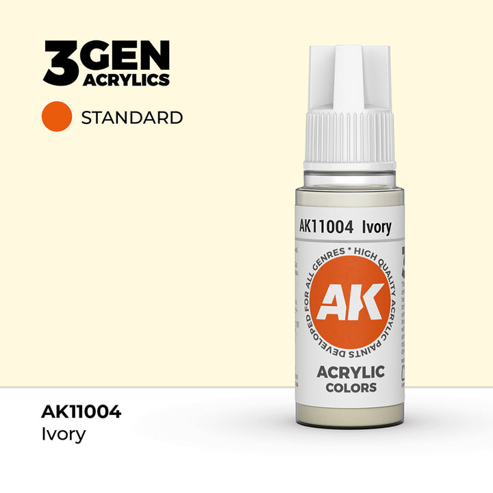 AK - Ivory (18ml) - 3Gen Acrylics