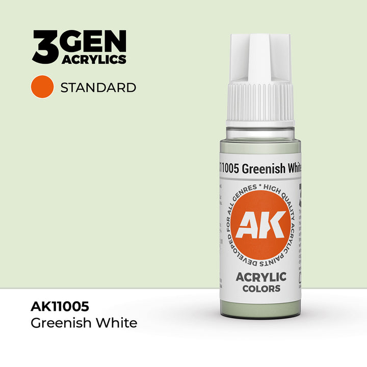 AK - Greenish White (18ml) - 3Gen Acrylics