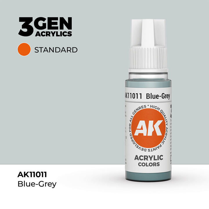 AK - Blue Grey (18ml) - 3Gen Acrylics