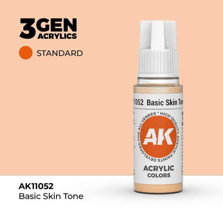 AK - Basic Skin Tone (18ml) - 3Gen Acrylics