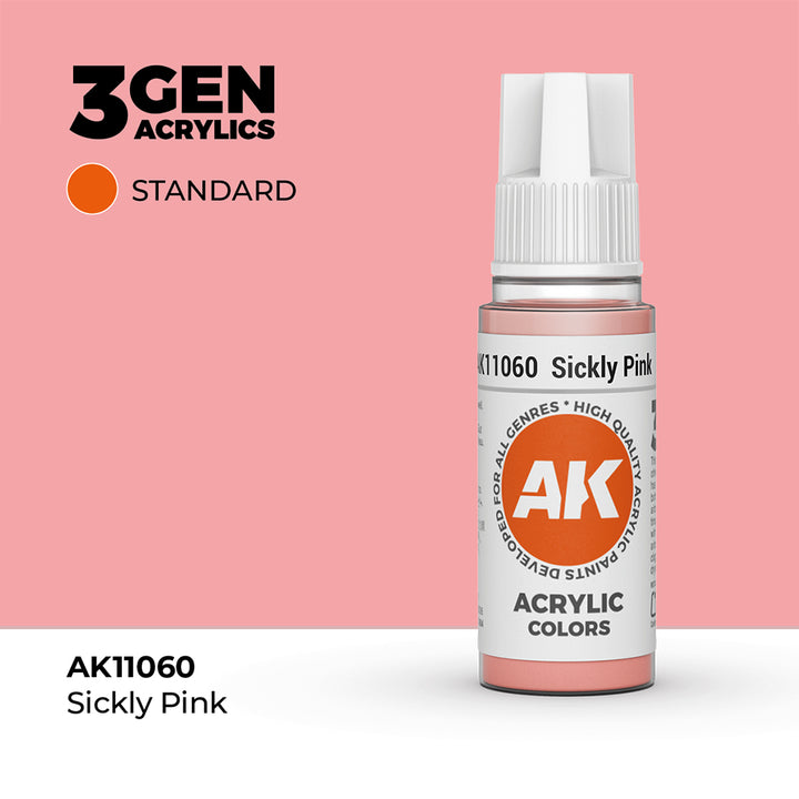 AK - Sickly Pink (18ml) - 3Gen Acrylics