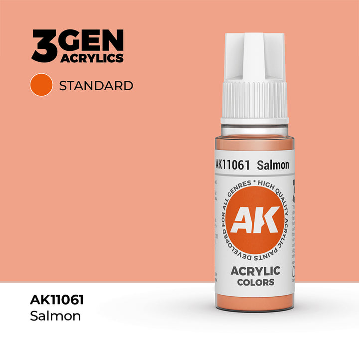 AK - Salmon (18ml) - 3Gen Acrylics