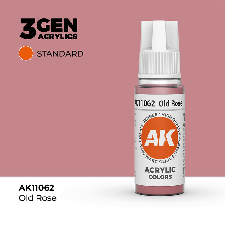AK - Old Rose (18ml) - 3Gen Acrylics