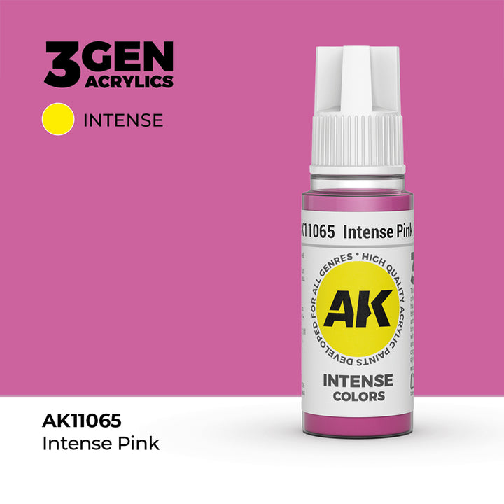 AK - Intense Pink (18ml) - 3Gen Acrylics
