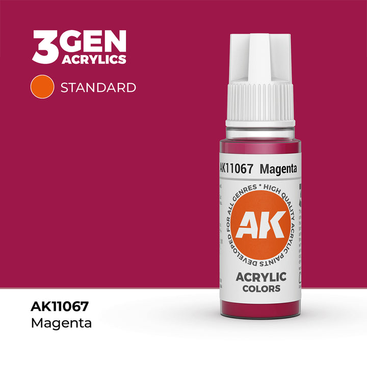 AK - Magenta (18ml) - 3Gen Acrylics