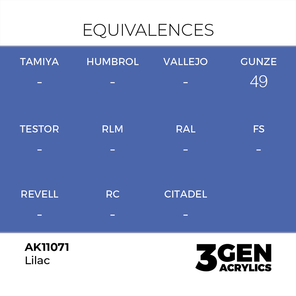 AK - Lilac (18ml) - 3Gen Acrylics