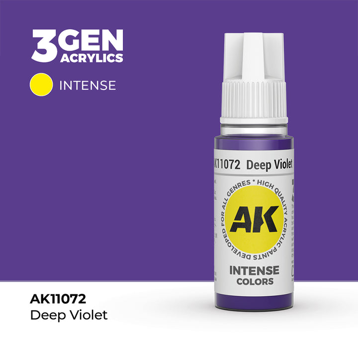 AK - Deep Violet (18ml) - 3Gen Acrylics