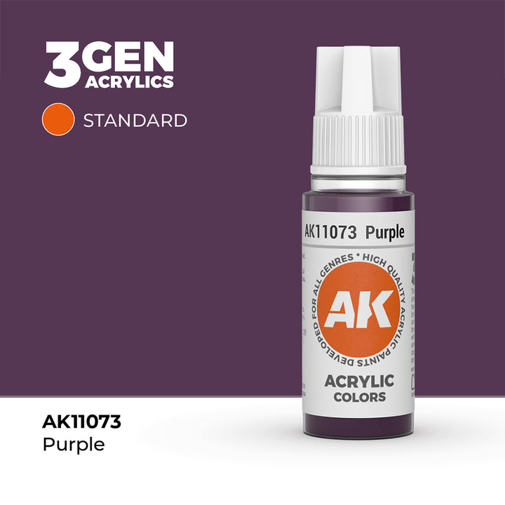AK - Purple (18ml) - 3Gen Acrylics