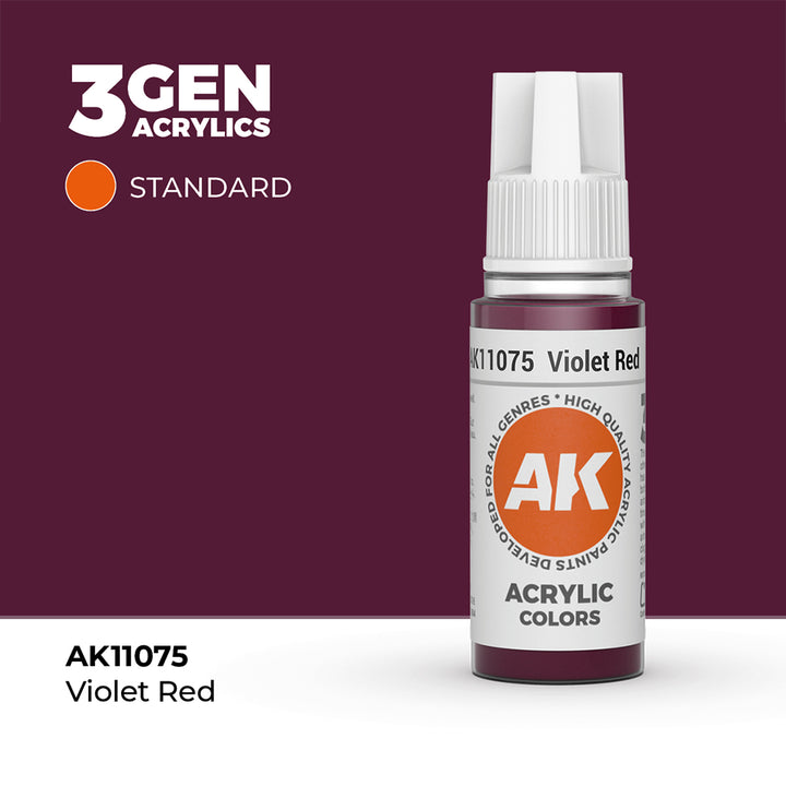 AK - Violet Red (18ml) - 3Gen Acrylics