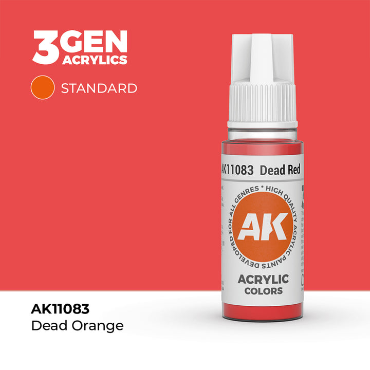 AK - Dead Orange (18ml) - 3Gen Acrylics