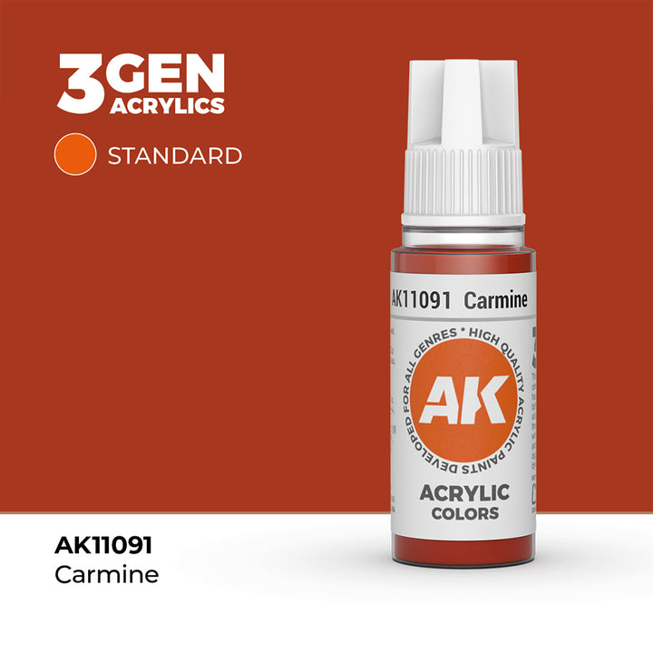 AK - Carmine (18ml) - 3Gen Acrylics