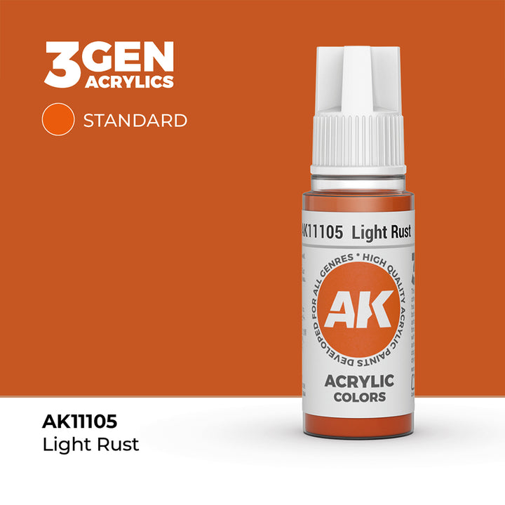 AK - Light Rust (18ml) - 3Gen Acrylics