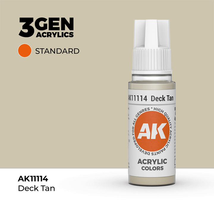 AK - Deck Tan (18ml) - 3Gen Acrylics