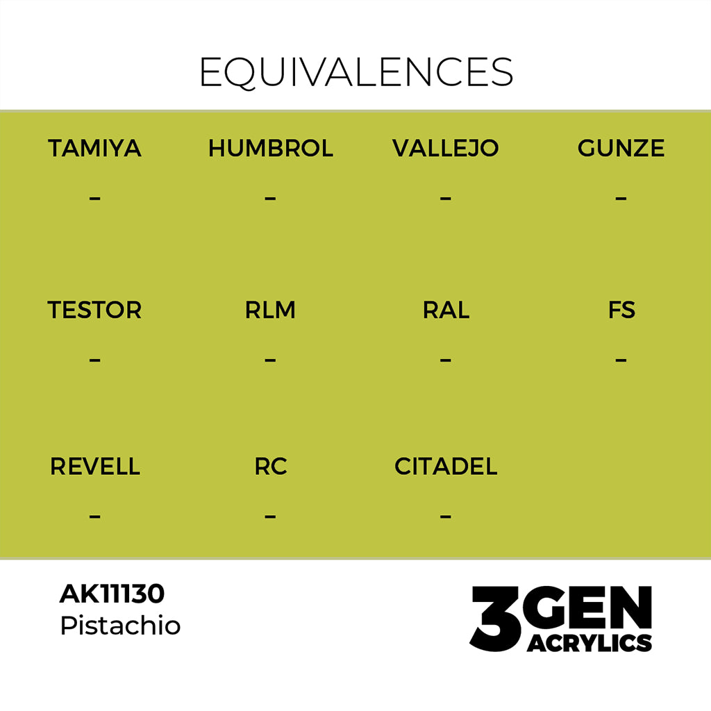 AK - Pistachio (18ml) - 3Gen Acrylics