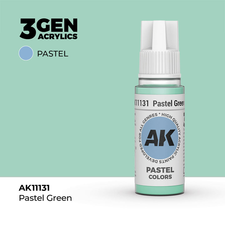 AK - Pastel Green (18ml) - 3Gen Acrylics