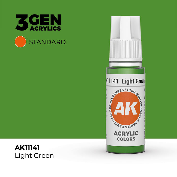 AK - Light Green (18ml) - 3Gen Acrylics
