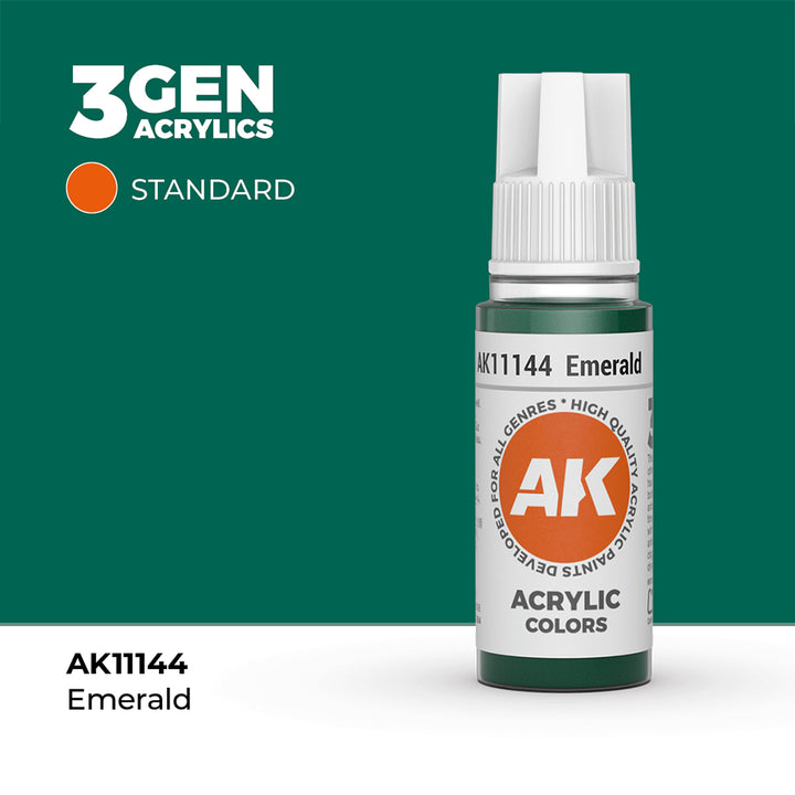 AK - Emerald (18ml) - 3Gen Acrylics