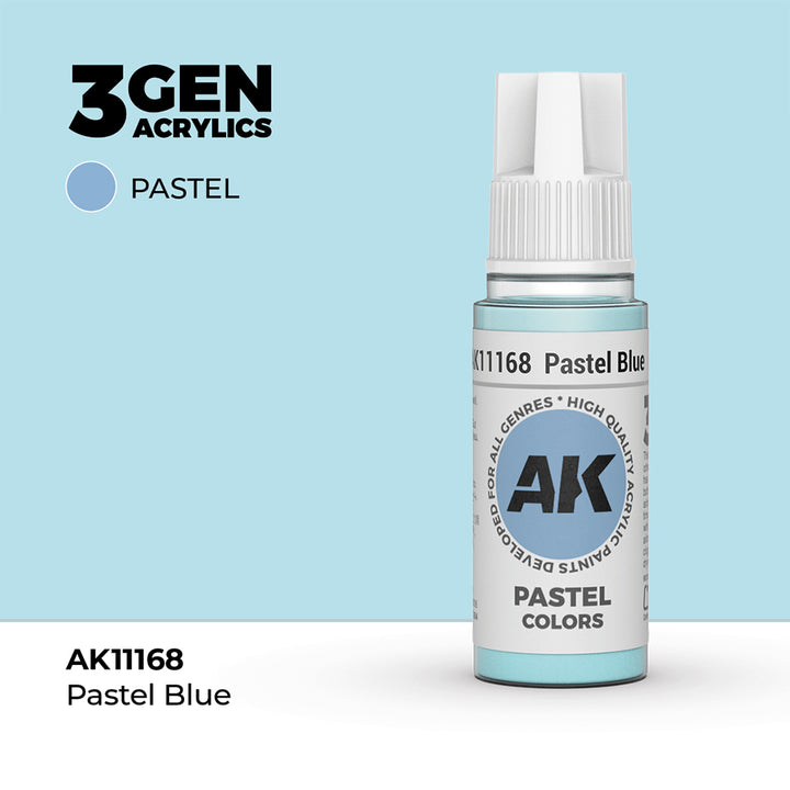 AK - Pastel Blue (18ml) - 3Gen Acrylics