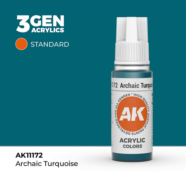 AK - Archaic Turquoise (18ml) - 3Gen Acrylics