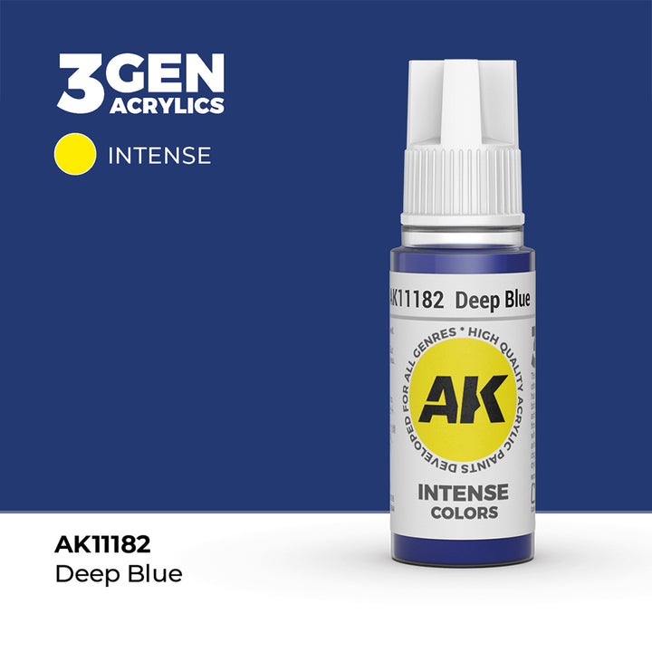 AK - Deep Blue (18ml) - 3Gen Acrylics