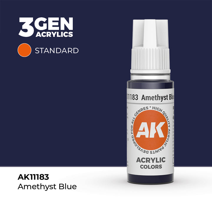 AK - Amethyst Blue (18ml) - 3Gen Acrylics