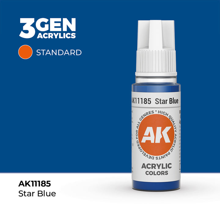 AK - Star Blue (18ml) - 3Gen Acrylics