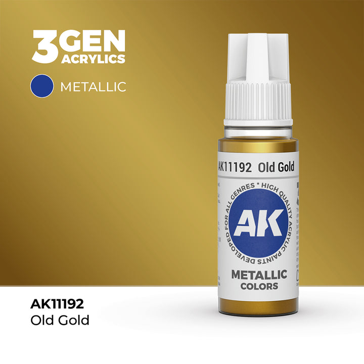 AK - Old Gold (18ml) - 3Gen Acrylics