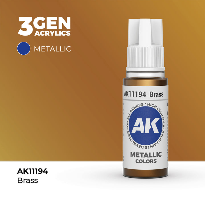 AK - Brass (18ml) - 3Gen Acrylics