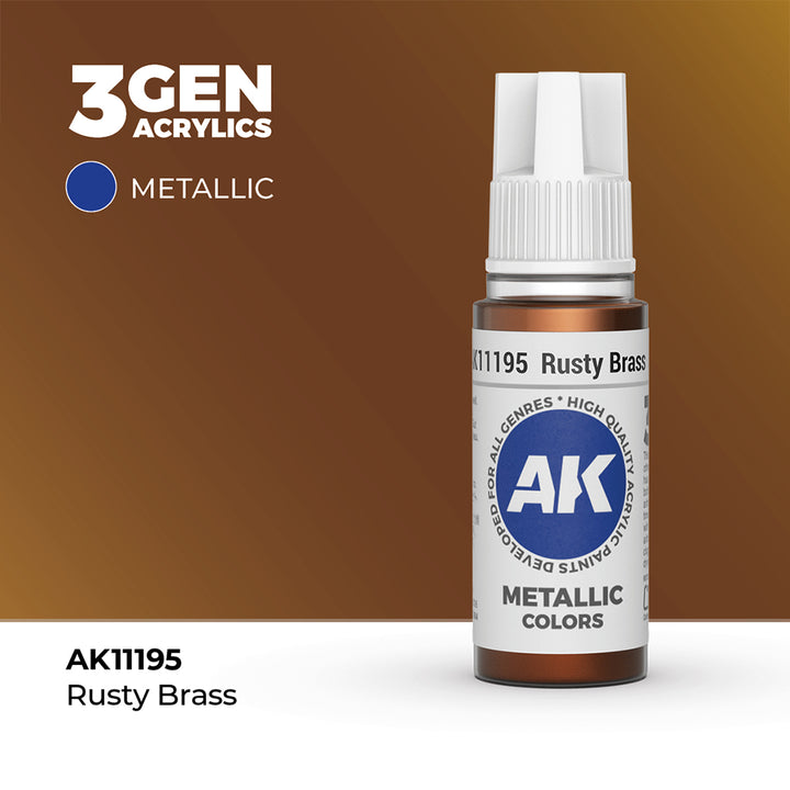 AK - Rusty Brass (18ml) - 3Gen Acrylics