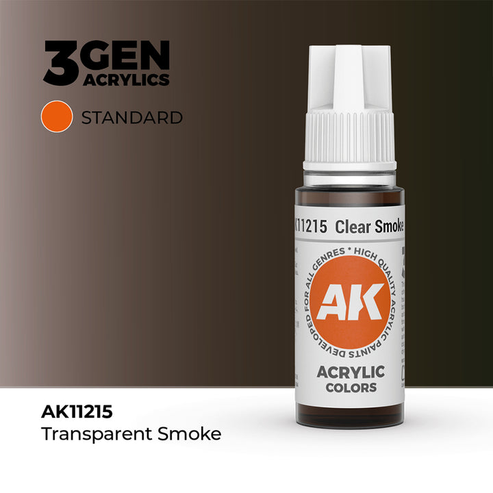 AK - Clear Smoke (18ml) - 3Gen Acrylics