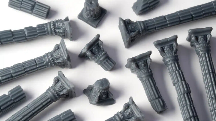 Ancient Columns Basing Bits - Gamers Grass (GGBB-AC)