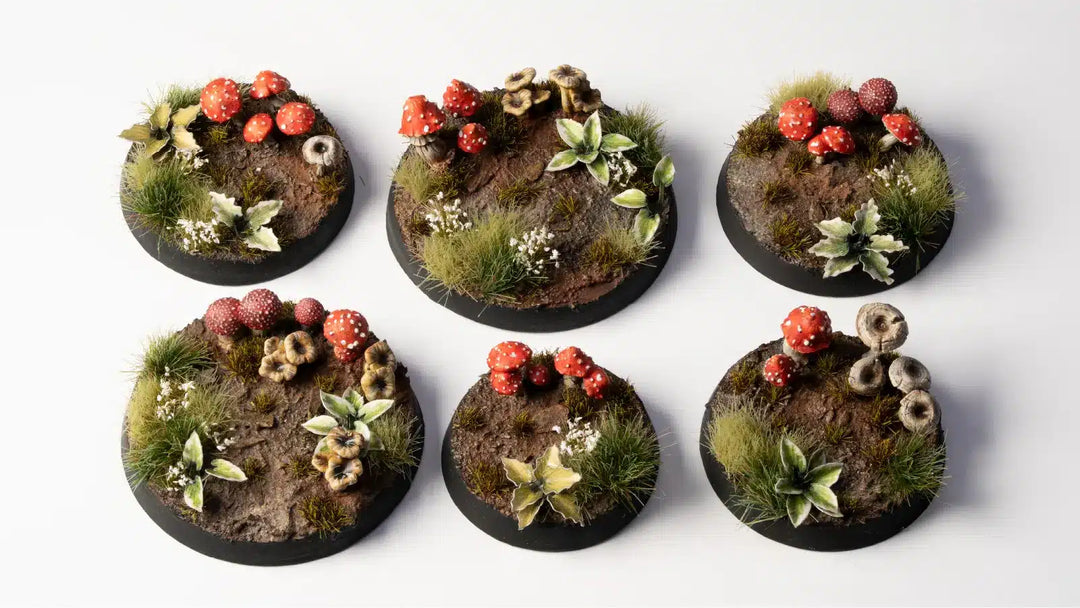 Forest Mushrooms Basing Bits - Gamers Grass (GGBB-FM)