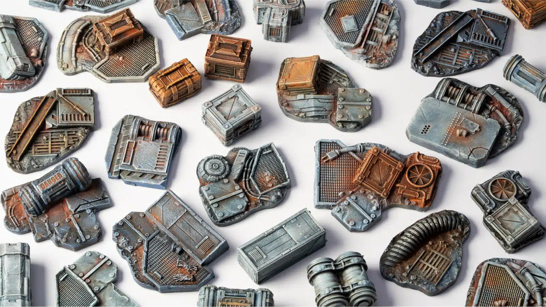 Spaceship Corridor Basing Bits - Gamers Grass (GGBB-SCO)