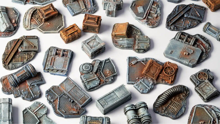 Spaceship Corridor Basing Bits - Gamers Grass (GGBB-SCO)