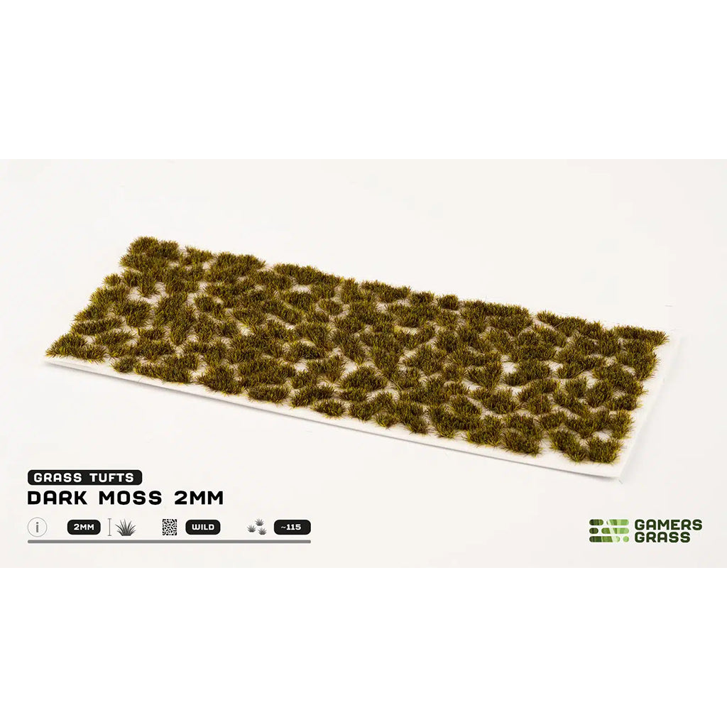 Dark Moss Tufts 2mm - Gamers Grass (GG2-DMO)