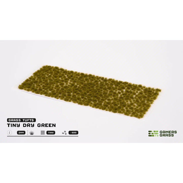 Tiny Dry Green Tufts 2mm - Gamers Grass (GGTT-DG)