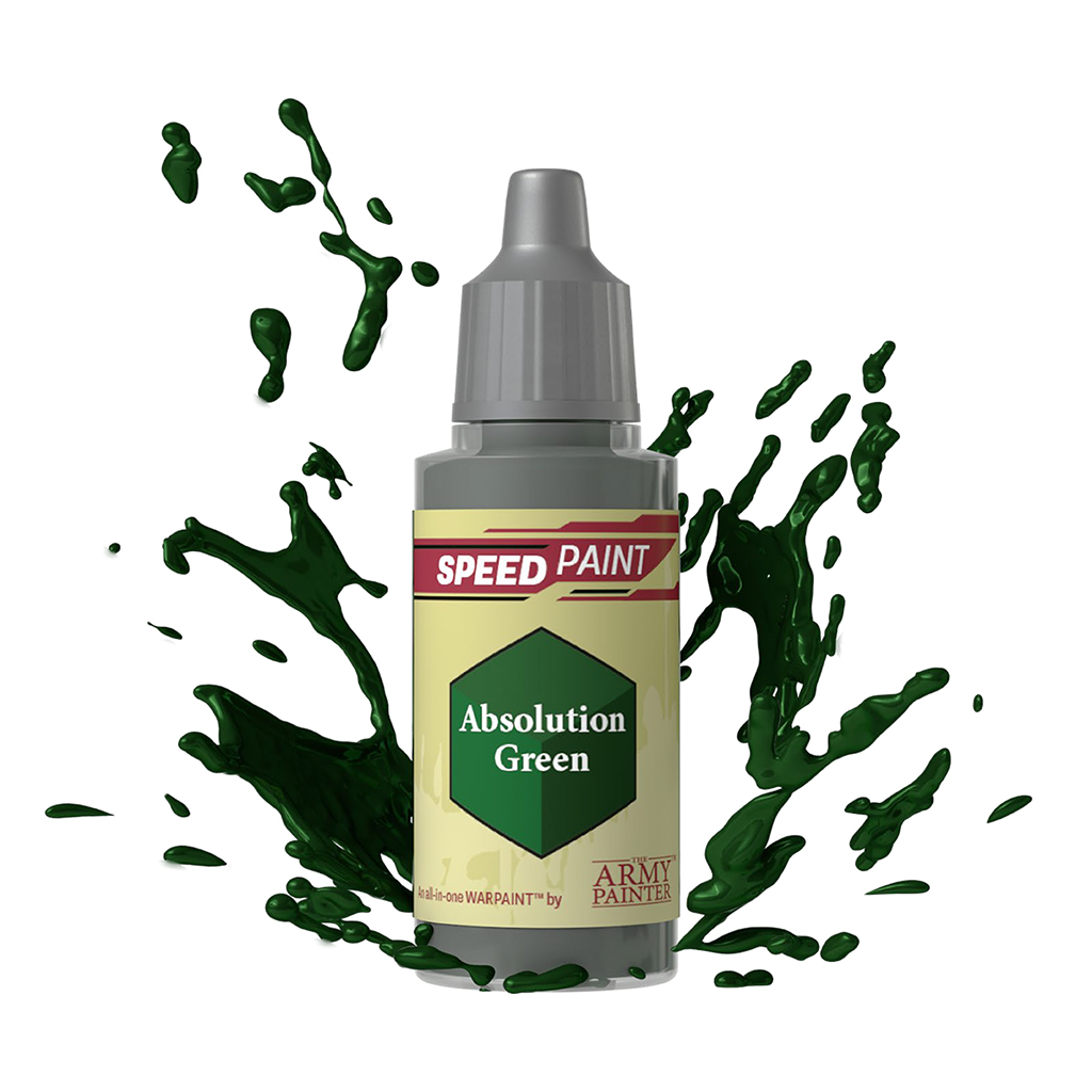 The Army Painter Speedpaint 2.0 Absolution Green AP-WP2007 Acrylfarbe 18 ml für Tabletop Miniaturen und Modellbau