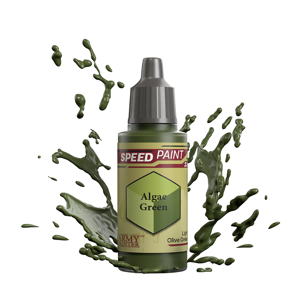 The Army Painter Speedpaint 2.0 Algae Green AP-WP2045 Acrylfarbe 18 ml für Tabletop Miniaturen und Modellbau