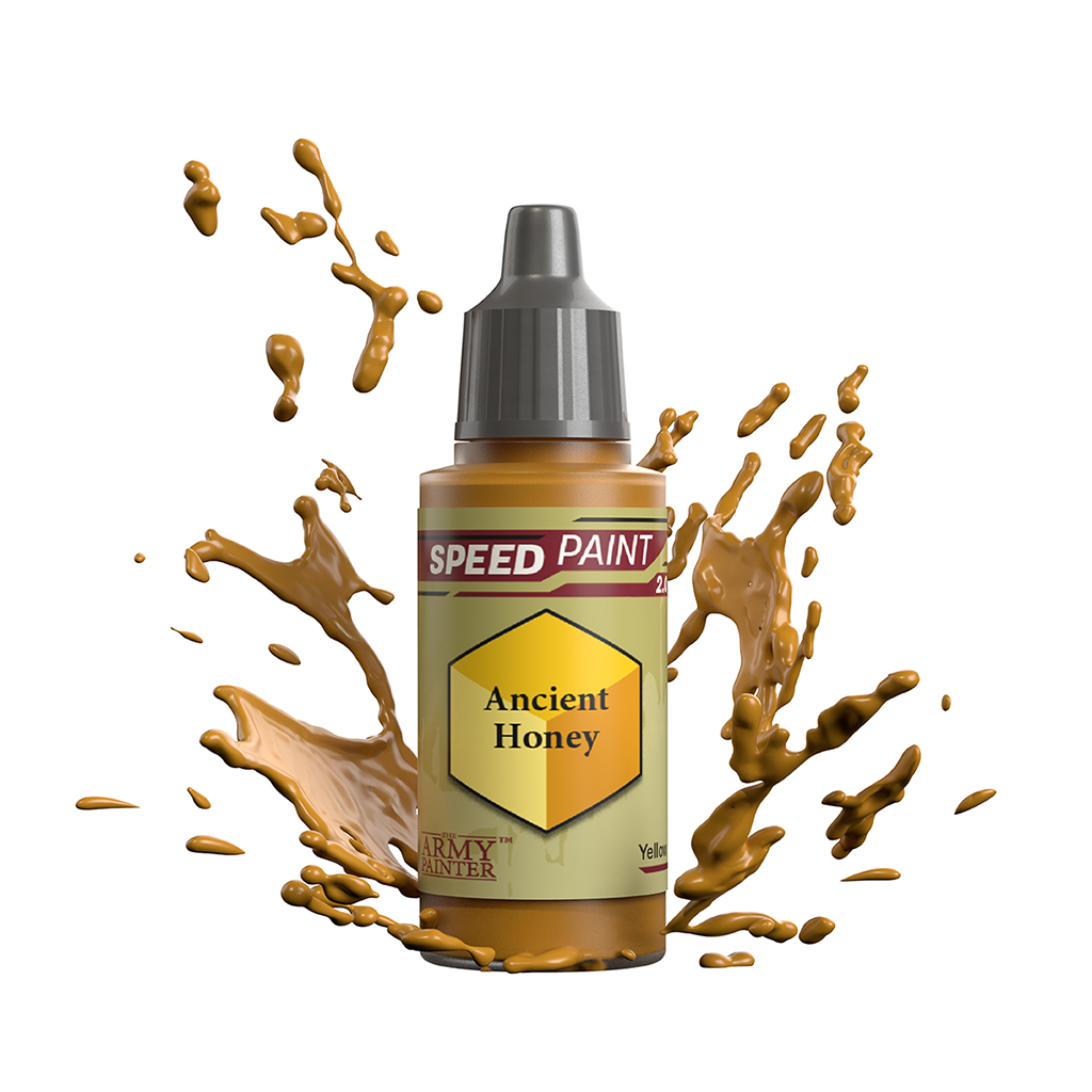 The Army Painter Speedpaint 2.0 Ancient Honey AP-WP2060 Acrylfarbe 18 ml für Tabletop Miniaturen und Modellbau