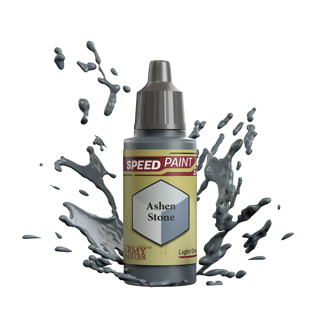 The Army Painter Speedpaint 2.0 Ashen Stone AP-WP2025 Acrylfarbe 18 ml für Tabletop Miniaturen und Modellbau