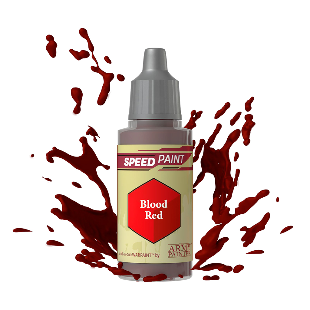 The Army Painter Speedpaint 2.0 Blood Red AP-WP2010 Acrylfarbe 18 ml für Tabletop Miniaturen und Modellbau