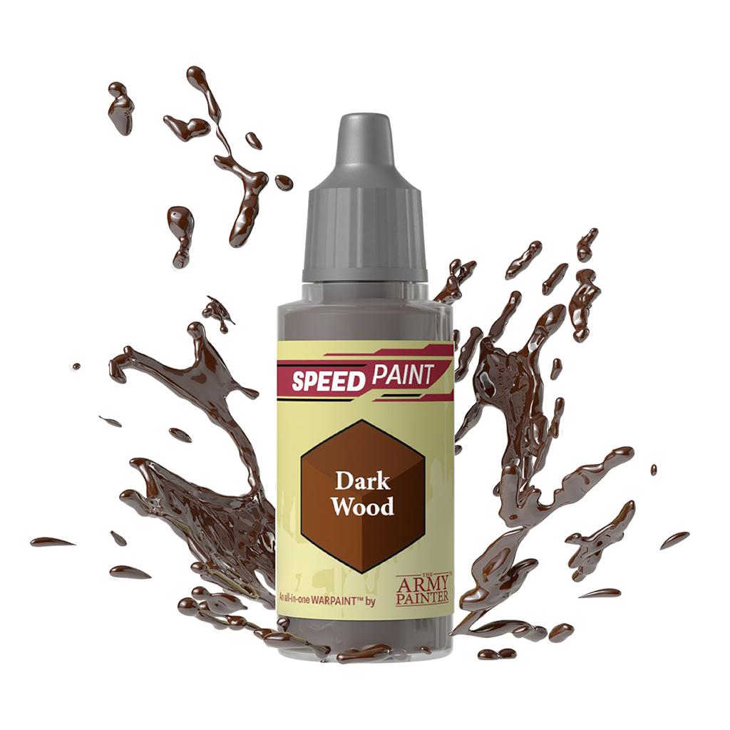 The Army Painter Speedpaint 2.0 Dark Wood Acrylfarbe 18 ml für Tabletop Miniaturen und Modellbau