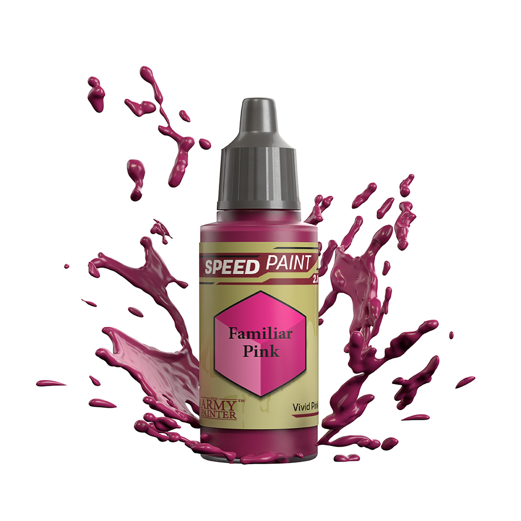 The Army Painter Speedpaint 2.0 Familiar Pink Acrylfarbe 18 ml für Tabletop Miniaturen und Modellbau