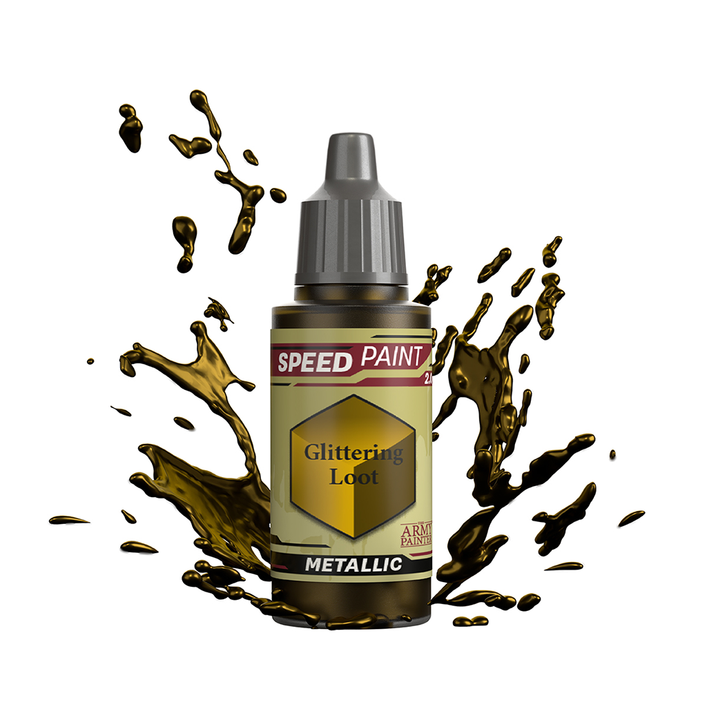 The Army Painter Speedpaint 2.0 Glittering Loot Acrylfarbe 18 ml für Tabletop Miniaturen und Modellbau