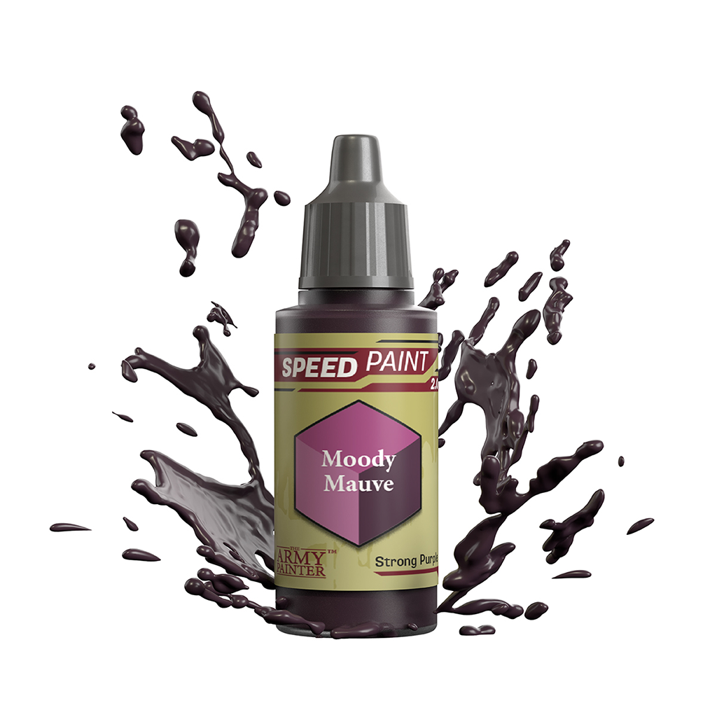 The Army Painter Speedpaint 2.0 Moody Mauve Acrylfarbe 18 ml für Tabletop Miniaturen und Modellbau