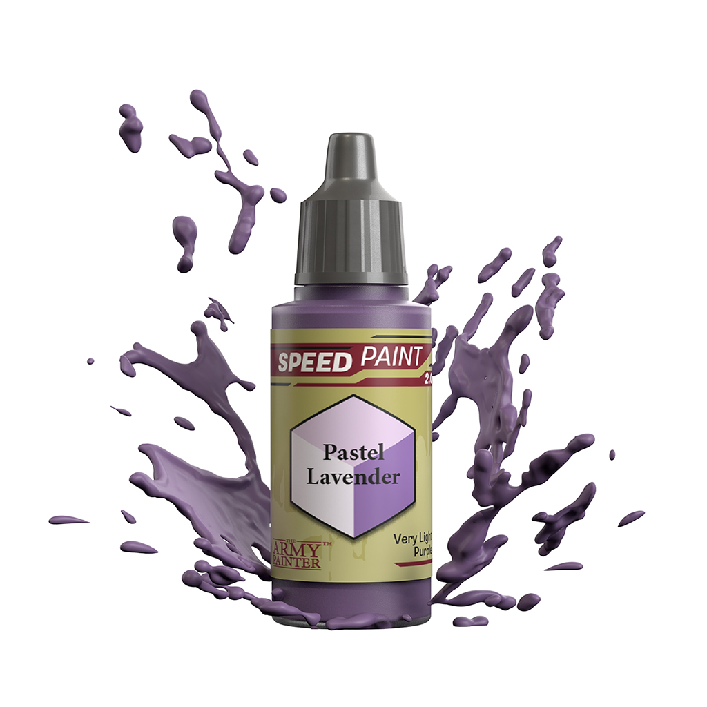 The Army Painter Speedpaint 2.0 Pastel Lavender Acrylfarbe 18 ml für Tabletop Miniaturen und Modellbau