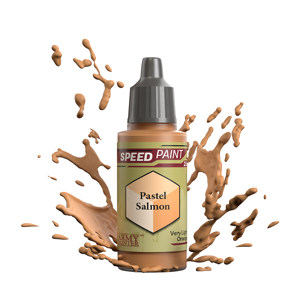 The Army Painter Speedpaint 2.0 Pastel Salmon Acrylfarbe 18 ml für Tabletop Miniaturen und Modellbau