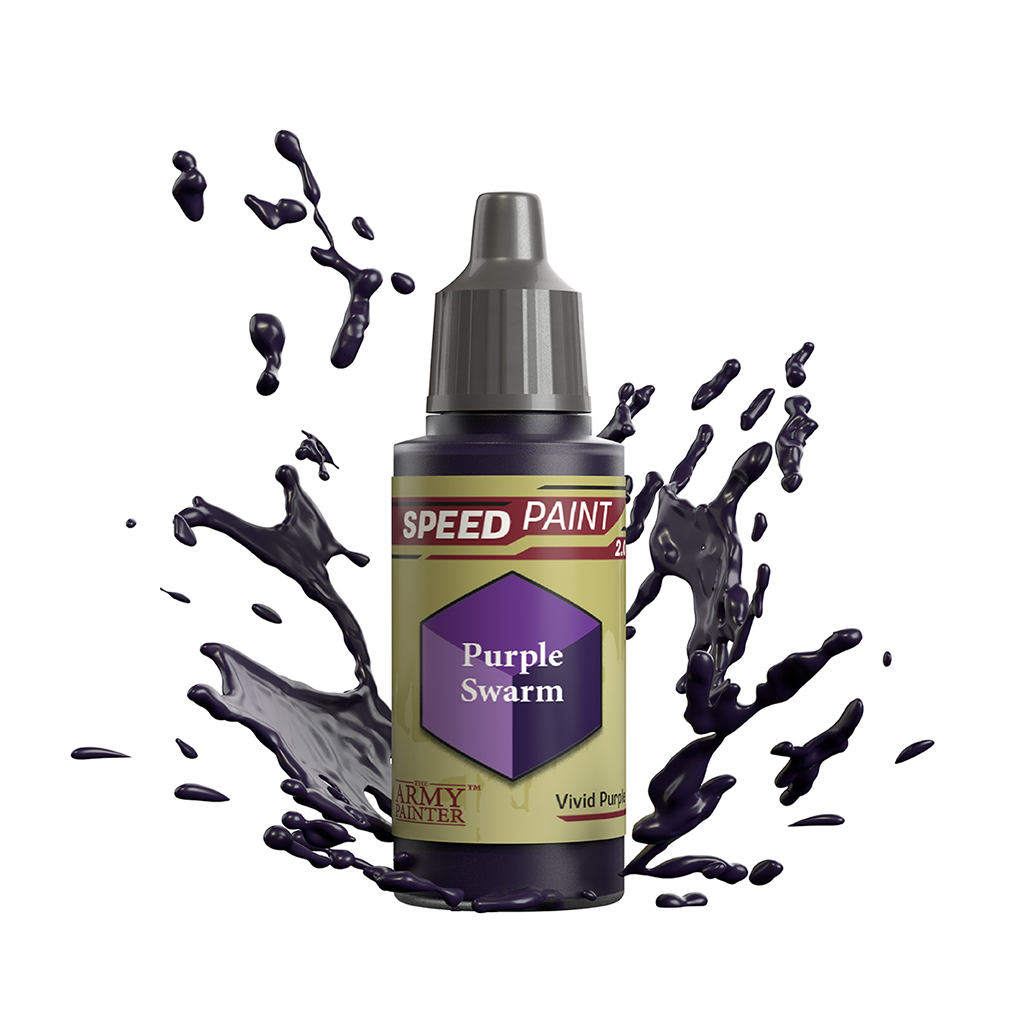 The Army Painter Speedpaint 2.0 Purple Swarm Acrylfarbe 18 ml für Tabletop Miniaturen und Modellbau