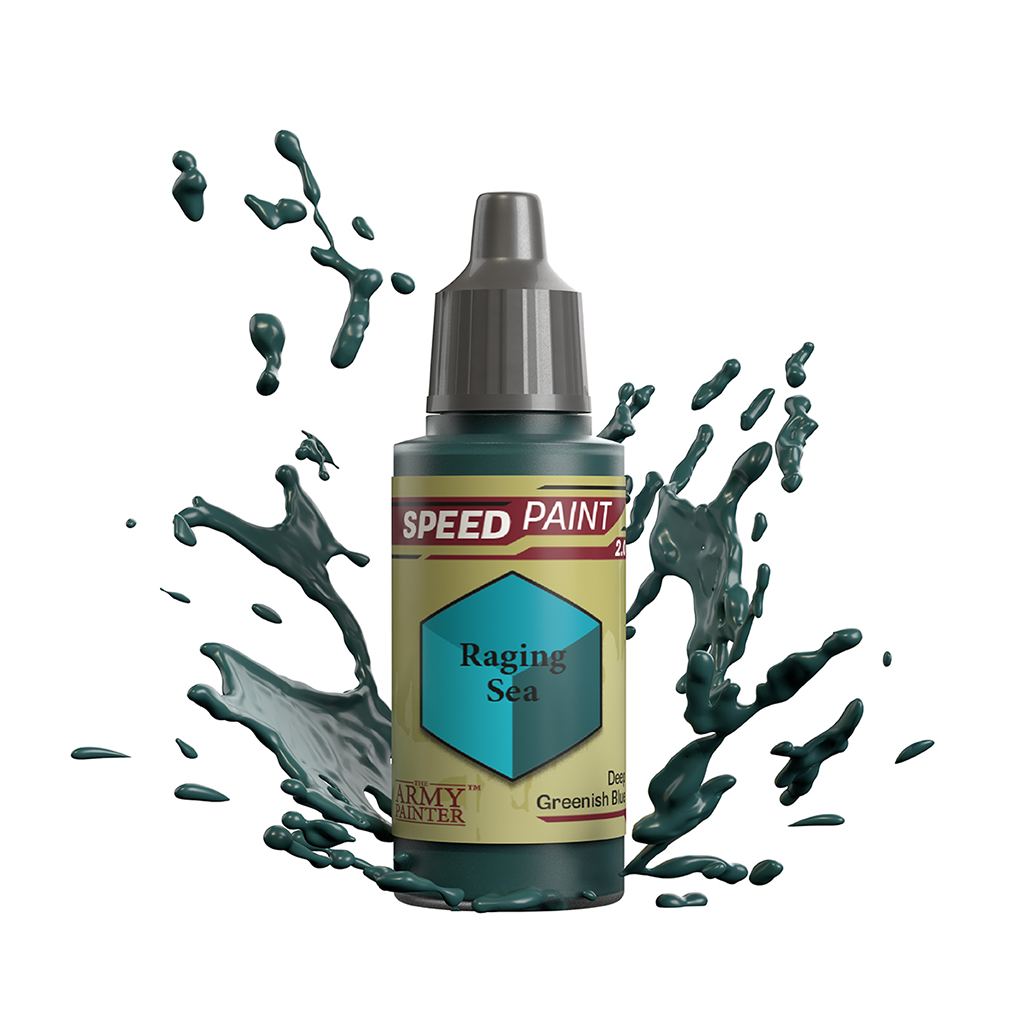 The Army Painter Speedpaint 2.0 Raging Sea Acrylfarbe 18 ml für Tabletop Miniaturen und Modellbau